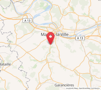Map of Vert, Île-de-France