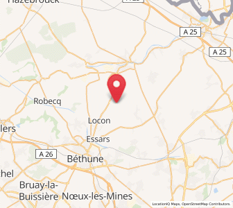 Map of Vieille-Chapelle, Hauts-de-France