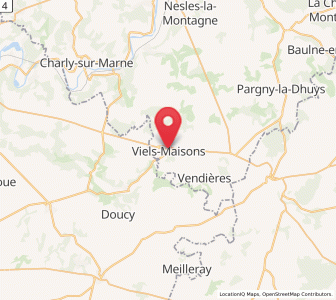 Map of Viels-Maisons, Hauts-de-France