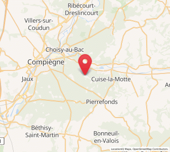 Map of Vieux-Moulin, Hauts-de-France