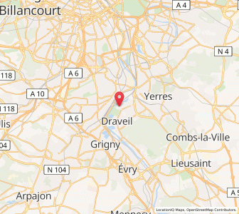 Map of Vigneux-sur-Seine, Île-de-France