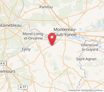 Map of Ville-Saint-Jacques, Île-de-France