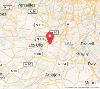 Map of Villejust, Île-de-France