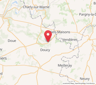Map of Villeneuve-sur-Bellot, Île-de-France