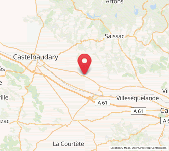 Map of Villepinte, Occitanie