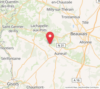 Map of Villers-Saint-Barthélemy, Hauts-de-France