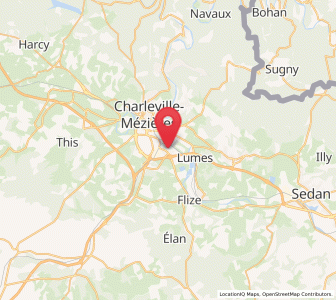 Map of Villers-Semeuse, Grand Est