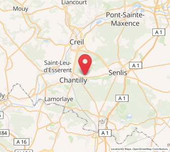 Map of Vineuil-Saint-Firmin, Hauts-de-France