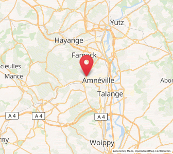 Map of Vitry-sur-Orne, Grand Est