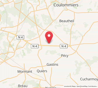 Map of Voinsles, Île-de-France
