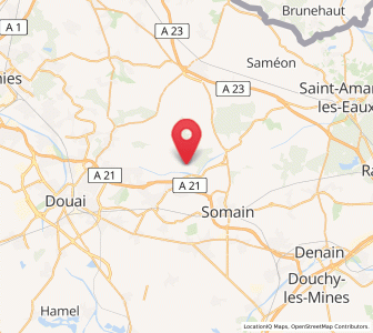Map of Vred, Hauts-de-France