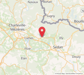 Map of Vrigne-aux-Bois, Grand Est