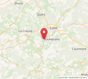 Map of Vy-lès-Lure, Bourgogne-Franche-Comté