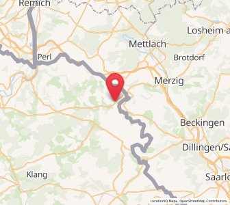 Map of Waldwisse, Grand Est