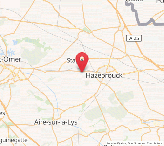 Map of Wallon-Cappel, Hauts-de-France