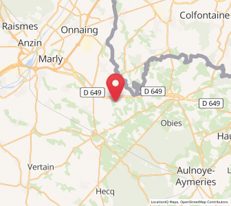 Map of Wargnies-le-Petit, Hauts-de-France