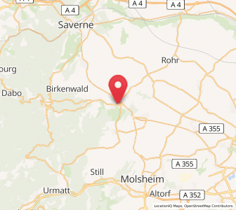 Map of Wasselnheim, Grand Est