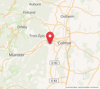 Map of Winzenheim, Grand Est