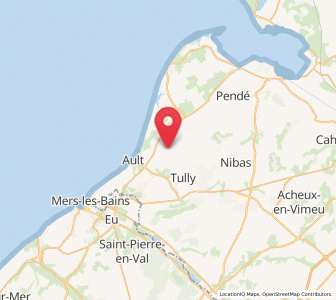 Map of Woignarue, Hauts-de-France