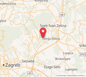 Map of Blaškovec, County of Zagreb