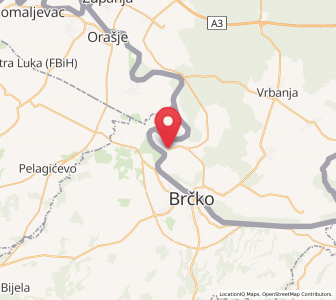 Map of Rajevo Selo, Vukovar-Sirmium