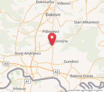 Map of Vrpolje, Brod-Posavina