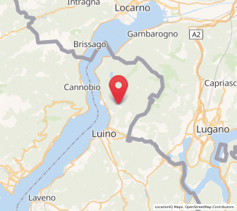 Map of Agra, Lombardy