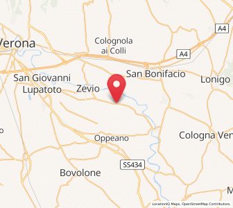Map of Albaro, Veneto