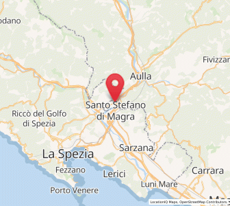 Map of Albiano Magra, Tuscany