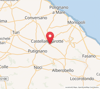 Map of Alcanterini, Apulia