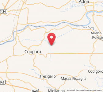 Map of Ambrogio, Emilia-Romagna