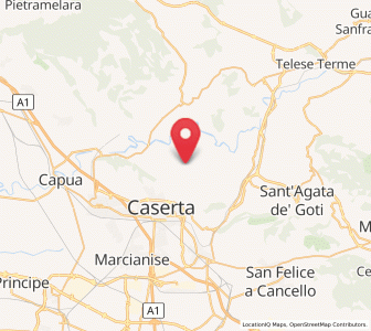 Map of Annunziata, Campania