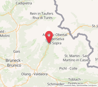 Map of Anterselva di Mezzo, Trentino-Alto Adige