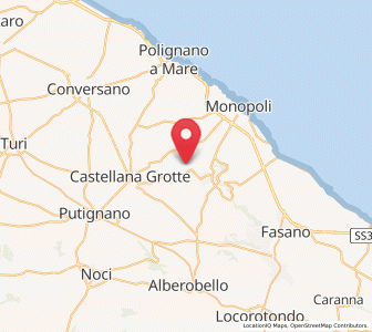Map of Antonelli, Apulia