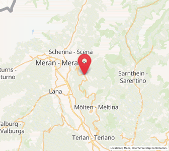 Map of Hafling, Trentino-Alto Adige