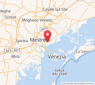 Map of Bagaron, Veneto
