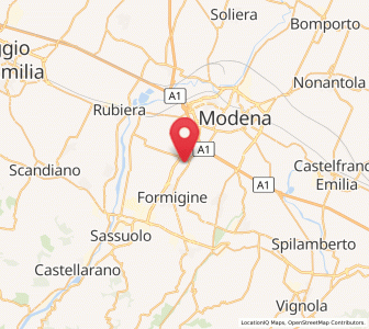 Map of Baggiovara, Emilia-Romagna