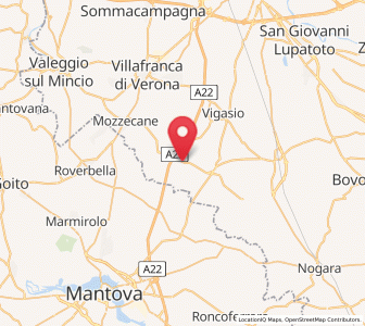 Map of Bagnolo, Veneto