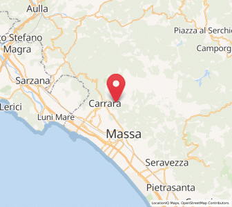 Map of Bedizzano, Tuscany
