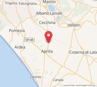 Map of Bellavista, Lazio