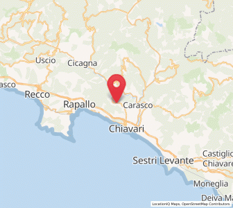 Map of Bocco, Liguria