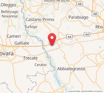 Map of Boffalora Sopra Ticino, Lombardy