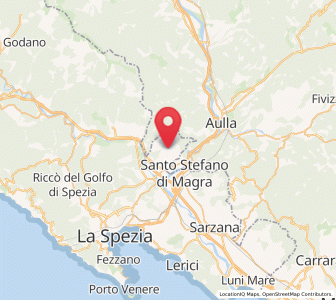Map of Bolano, Liguria