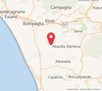 Map of Borgo Carillia, Campania