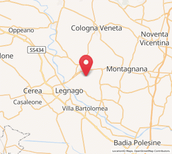 Map of Boschi Sant'Anna, Veneto