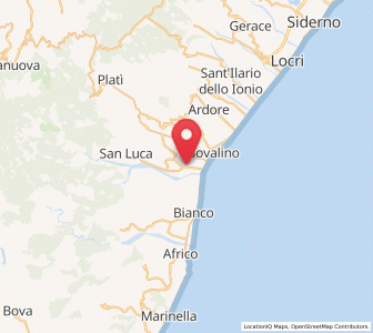 Map of Bosco Sant'Ippolito, Calabria
