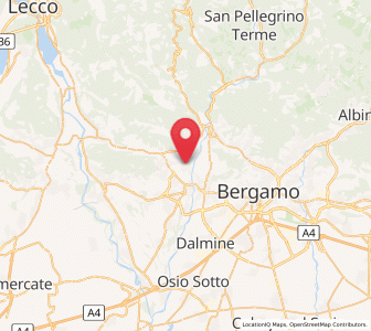 Map of Brembate di Sopra, Lombardy
