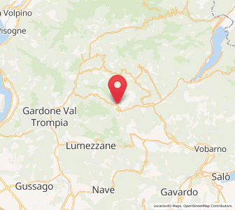 Map of Briale, Lombardy