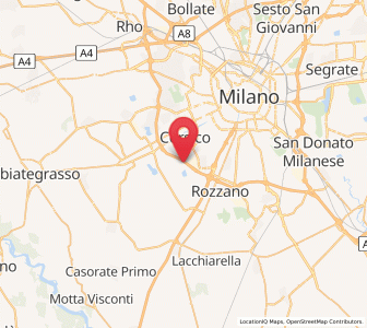 Map of Buccinasco, Lombardy