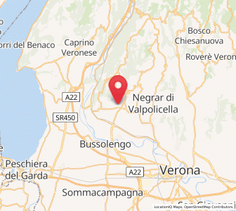 Map of Bure, Veneto